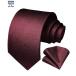  галстук красный wine red бизнес chief шелк бренд одноцветный рисунок модный комплект мужской свадьба .. входить . тип церемония окончания fo Maar подарок 