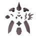  Bandai Spirits 30MF Class выше armor - Rosa nso- Sara - цвет разделение завершено пластиковая модель custom детали 