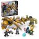  Lego LEGOma- bell Avengers .livaia солнечный. битва .76290 игрушка Lego блок Captain America Mini fig комплект 
