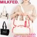 �~���N�t�F�h �V�����_�[�o�b�O MILKFED. RUFFLE BAG 2way �g�[�g�o�b�O ���f�B�[�X 103222053008 ����