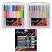 BIC Intensity Permanent Marker Coloring Bundle Assorted Fine/Ultra Fine Tips Assorted Fashion and Metallic Colors 56-Cou
