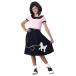 California Costumes 50's Hop with Poodle Skirt Child Costume Medium
