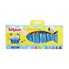 Kitpas English Label Bathtub Crayons 10 Colors with Sponge For Kids Ages 3+ Bright Colors Erasable with a Wet Sponge
