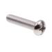 Prime-Line 9005015 Machine Screw Round Head Slotted/Phillips Combo #12-24 X 1 in Grade 18-8 Stainless Steel Pack of 100