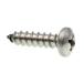 Prime-Line 9021296 Sheet Metal Screw Self-Tapping Pan Head Phillips #14 X 1 in Grade 18-8 Stainless Steel Pack of 25