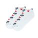 K. Bell Womens Fun Sport & Drink Low Cut - 1 Pairs Cool Cute Novelty No Show Gifts Casual Sock Love Tennis (White) 4-10