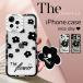 iPhone13 кейс симпатичный Корея iPhone12 Северная Европа Taiwan цветочный принт цветок простой модный 