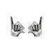 FashionJunkie4Life Sterling Silver Aloha Hang Loose Post Stud Earrings ASL Letter Y