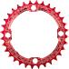 RaceFace 91-5608 34 Narrow Wide 34T 104 Bcd Red 10/11/12S