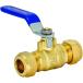 Eastman 1/2 Inch Compression Heavy Duty Full Port Ball Valve Brass Plumbing Fitting 20096LF