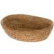 KOUBOO 1020034 La Jolla Bowl Bread Basket Honey-Brown