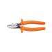 Klein Tools D220-7-INS Pliers Insulated Diagonal Cutting Pliers with 1000V Rated Grips 7-Inch