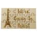 We're Going to Paris 15 Piece Basswood Jigsaw Puzzle Surprise Vacation Reveal