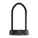 ABUS Anti-Theft Key Lock Black Bike Lock 108mm Diameter 13mm Thick 230mm High