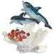 StealStreet SS-G-90114 2 Blue Dolphins with 2 Clown Fish Figurine 8