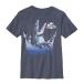 Jurassic World boys Flipper Graphic T-shirt T Shirt Navy Heather Large US