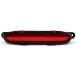 DNA MOTORING 3BL-CHA06-3D-LED-RD Red Lens 3D LED High Mount 3rd Third Brake Light [Compatible with 06-10 Dodge Charger]