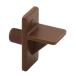 Prime-Line U 9255N 1/4 In. Brown Plastic 1/2 In. Shelf Support Peg 8 Count (Pack of 1)