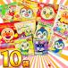  Anpanman небольшое количество . сладости 10 вид 10 пакет пробный набор комплект .. пачка рейс почтовая доставка бесплатная доставка отметка .. пробный Anpanman герой сладости 