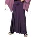  hakama ( срок поставки примерно 14 день ) мужской женский лошадь езда hakama одноцветный день совершеннолетия чайная церемония .. hakama сделано в Японии фиолетовый 