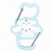  Cinnamoroll [Cinamoroll] Sanrio (SANRIO)TsFactory twin kalabina держатель ( двусторонний двойной крюк держатель )(SR-5541492CR)