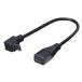  изменение эксперт USBmicro L type кабель удлинение 20* сверху L USBMC-CA20ULF