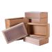 BENECREAT 12 шт 10x17x4cm дерево. цвет craft бумага подарочная коробка PVC с чехлом матовый половина прозрачный крышка выдвижной ящик тип сладости - аксессуары подарок подарок box 