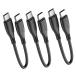 USB C - USB C кабель 15cm 3шт.@,HOTNOW короткий .0.15m USB Type C 60W высокая скорость зарядка код Galaxy S21/S21*/S20* Ultra,Note 20/10 Ultra,Air 2020,iPad Pro,pa