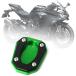 CNC мотоцикл толчок подставка foot боковая стойка For ZX-4R ZX-4RR ZX4R ZX4RR ZX4R 4RR 2023. расширение накладка поддержка plate 