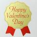  Valentine наклейка лента type * Gold / красный 100 листов входит k-014-