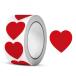  Heart type наклейка 1 roll 500 листов диаметр 2.5cm стикер День отца День матери Valentine journal Halloween gif путешествие солнечный кий наклейка упаковка skla