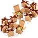 50pcs подарочная коробка квадратный маленький 5cm одноцветный craft сладости коробка box упаковка упаковка коробка шоко бардачок сборка тип натуральный простой ( craft бумага коробка * кофе 