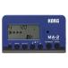 KORG( Korg ) метроном MA-2 BLBK blue black духовая музыка духовой оркестр o-ke -тактный la гитара вокальная музыка a Capella частное лицо оптимальный для тренировки 100 час продолжение работа легкий темно синий Park 