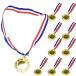  золотой медаль оригинал медаль Gold победа подарок движение . праздник спорт собрание Event (10 шт. комплект )