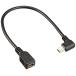  изменение эксперт miniUSB удлинение кабель [ левый направление L type * мужской - женский ] [ 20cm ] USBM-CA20LL