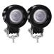 X-STYLE LED рабочее освещение 10W рабочее освещение широкоугольный /. угол 12V/24V двоякое применение 6000K белый высокая яркость * водонепроницаемый * пыленепроницаемый * продолжительный срок службы * ударопрочный круглый мотоцикл противотуманая фара машина вне лампа мотоцикл /
