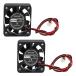 PENGLIN 4010 2PCS охлаждающий вентилятор 3D принтер вентилятор 12V 40mm X 40mm X 10mm DC вентилятор немой DC кондиционер тихий звук Mini охлаждающий кондиционер CPU гидравлический подшипник вентилятор 