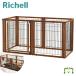  рассылка классификация R1 для домашних животных из дерева 3WAY Circle 6 поверхность 90H Ricci .ru миниатюрный собака маленький размер собака средний собака большой собака торцевая дверь забор перегородка .. входить предотвращение . пробег предотвращение . клетка складной 