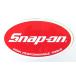 Snap-on ( Snap-on ) стикер овальный маленький USA оригинальный параллель импортные товары 