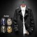  тренчкот внешний пальто Пальто Честерфилд бизнес пальто мужской весна длинный тонкий весеннее пальто 