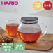 HARIO �e�B�[�|�b�g �K���X 600ml �H��@�Ή� �d�q�����W�Ή� ���{�� JPL-60-B | �n���I �|�b�g �ϔM�K���X ���[�t �g�� �e�B�[ ���� ���t