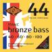 Rotosound Bronze Bass 44 Medium Phosphor Bronze Roundwound, RS44LC (.040-.100)