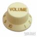 Greco Volume Knob for WS-STD, Aged White