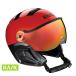 24 KASK шлем Montecarlo Visor Red - Red Mirror лыжи merumeto свободный с козырьком .