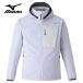 25 MIZUNO Mizuno TECHSHIELD MID JACKET Z2MCA401 01 White средний жакет 