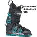 25 SCARPA Scarpa 4-Quattro SL WMN гора лыжи ботинки женский 