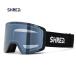 25 SHREDshu красный GRATIFY BLACK - CBL 2.0 NIGHTTIME GOGRAO11D VLT 43% лыжи защитные очки 