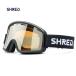 25 SHREDshu красный MONOCLE BLACK - SILVER GOMONJ11B VLT 23% лыжи защитные очки 
