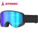 26 ATOMIC атомный SAVOR STEREO (ASIAN FIT) AN5106438 Black Blue Stereo лыжи защитные очки 