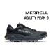 MERRELLmereruAGILITY PEAK 6 мужской супер-легкий tore Ran обувь (BLACK)